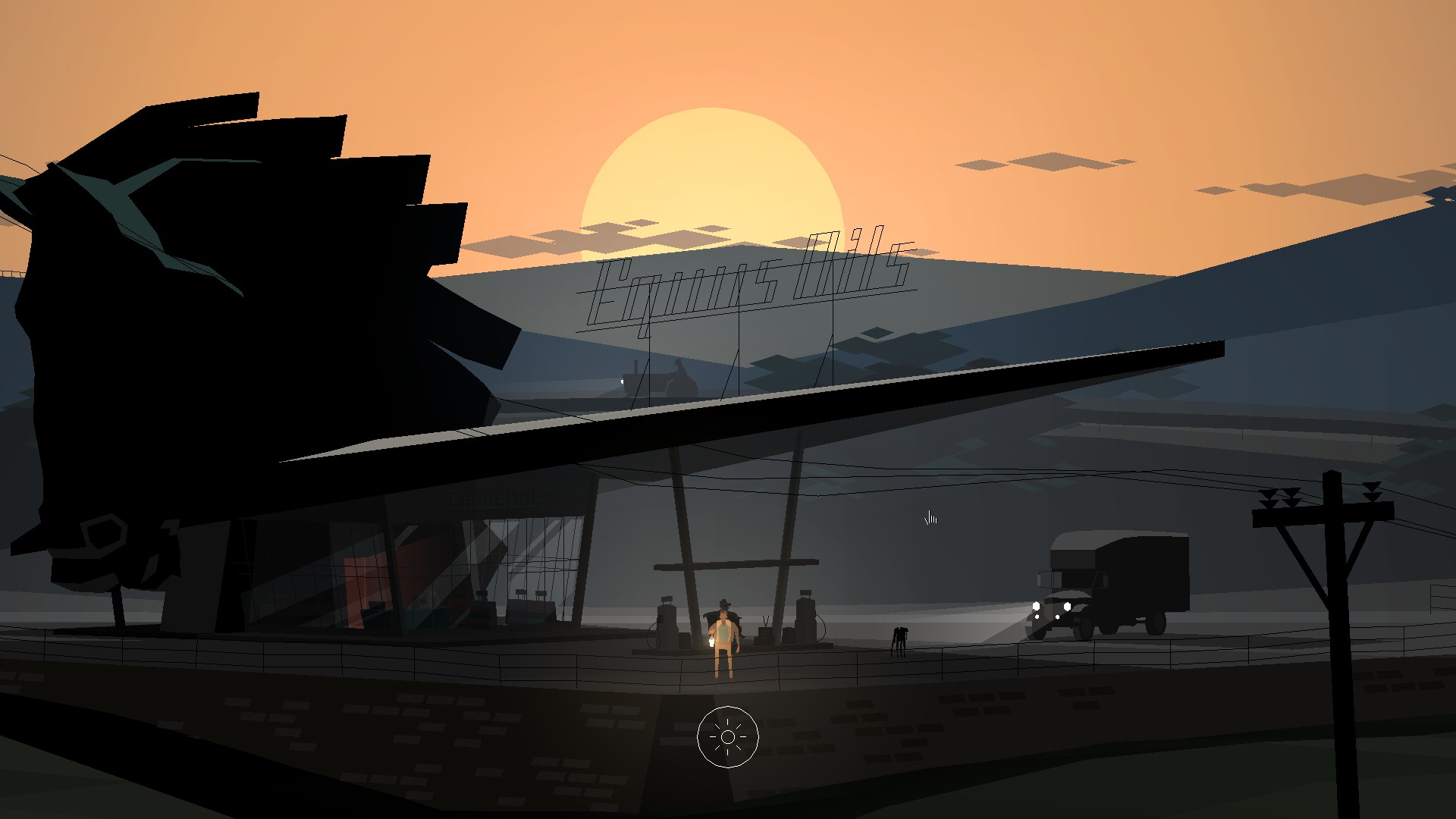 Kentucky Road Zero, Act I in-game screenshot
