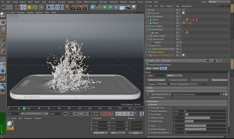 Cinema 4D screenshot