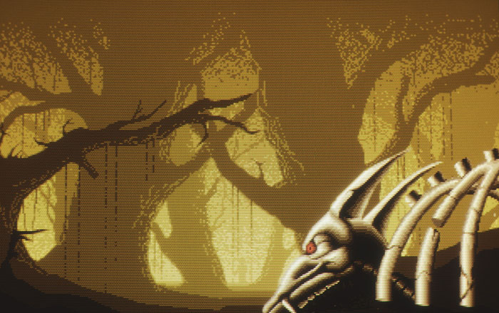 Shadow of the Beast game over screen