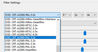 WinUAE filter presets