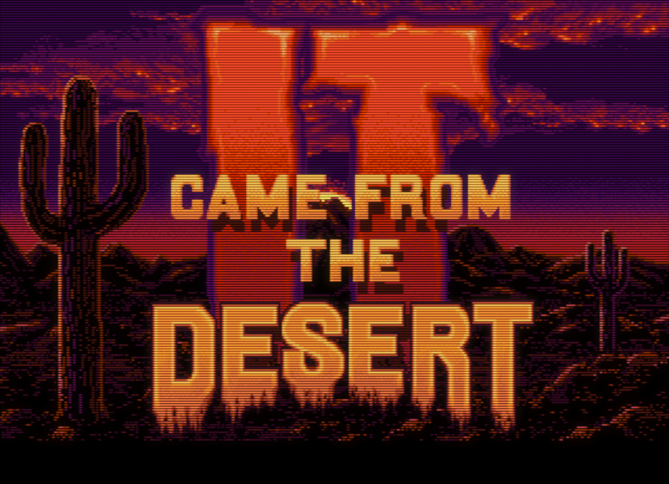 It Came From the Desert (Amiga) - Title screen