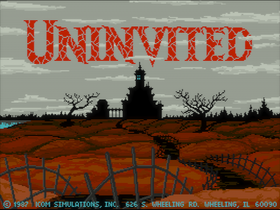 Uninvited (Amiga) - Title screen